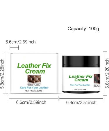  Jingmiger Leather conditioner 100g leather restoration balm shoe care balm suitable for boots furniture jackets handbags sofas belts and interiors - Buy Online on GoSupps.com