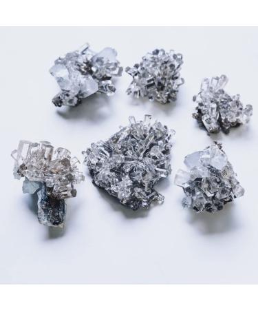 Home Natural Crystal Natural Hand Carved Barrel Calcite Cluster Stone Crystal Cluster (Size : 3pcs)