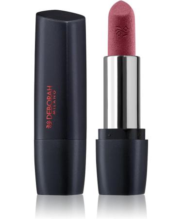  DEBORAH Deborah Milano - Matte red lipstick makeup set with collagen and hyaluronic acid 17 first kisses 4.5g and 2-in-1 gel lip pencil Contour & Colour 01 nude roses high - Buy Online on GoSupps.com