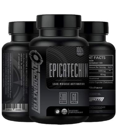 EPICATECHIN | Extra Strength | 500 MGS Per Serving x 60 Servings | Helps Promote Lean Muscle and Strength | Increase Protein Synthesis | May Reduce Myostatin (1) - Buy Online on GoSupps.com
