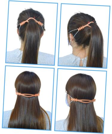 Magiclulu 6-Pack Ear Protection Mask Hooks - Earring Hook Extensions for Comfortable Face Masks - 16x1.5cm - Buy Online on GoSupps.com