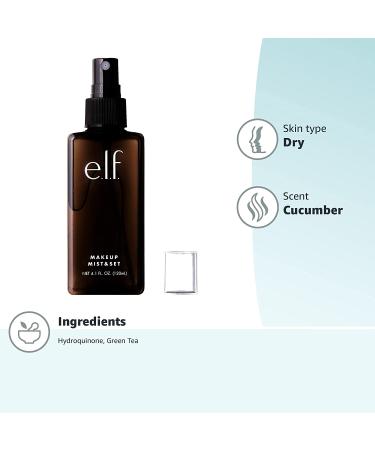 E.L.F. Makeup Mist & Set - Clear Facial Spray 4.1 fl oz | Long-Lasting Finish - Buy Online on GoSupps.com
