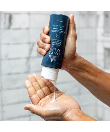 Oars + Alps Men's Sulfate-Free Shampoo Conditioner & Body Wash Kit | Moisturizing Skin Care with Kelp & Algae | Fresh Ocean Splash Scent - Shop Internationally - Buy Online on GoSupps.com