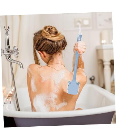 Hemoton Bath Brush Cleaning Scrubber - Blue Body Bath Brush for Shower and Exfoliation - Buy Online on GoSupps.com