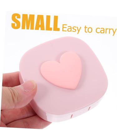 Shop Gatuida Contact Lens Travel Case | Practical Organizer & Compact Container for Easy Travel - 7.00x6.80x2.50cm - Buy Online on GoSupps.com