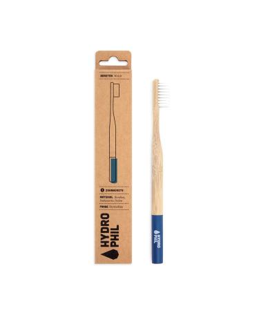 Hydrophil Sustainable bamboo toothbrush dark blue with extra soft bristles 18 g 1 piece (1 pack)