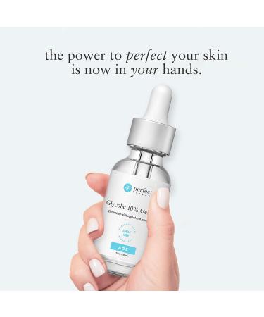 Glycolic Gel Peel with Retinol & Green Tea Extract - 10% Strength for Radiant Skin | International Shipping - Buy Online on GoSupps.com