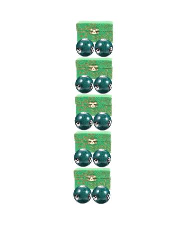 Magiclulu 10 Stk Health Massage Handball Stress Balls Stress Ball Handmilling Balls Hand massage Stressball Massageball Massage balls for adult handballs Magnetic