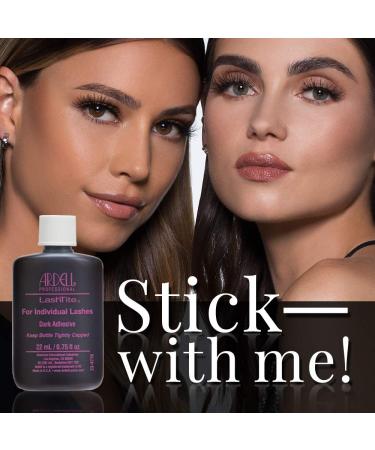 Ardell LashTite Dark Lash Adhesive | Individual Lashes | 0.75 oz - Buy Online on GoSupps.com