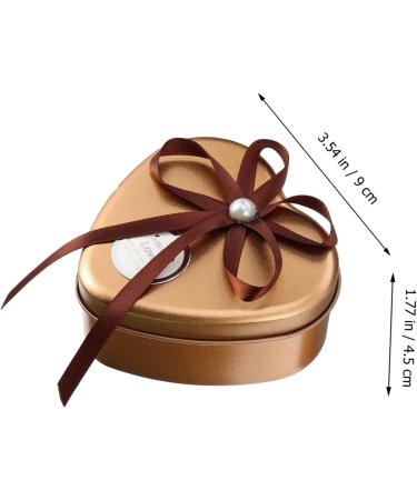 OUNONA Boxes Wedding Candy Tin Box Jewelry Tray Holiday Candy Tins Tinplate Candy Cans Accessories Child - Buy Online on GoSupps.com