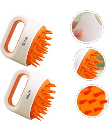 Magiclulu 4-Piece Shampoo Massage Brush Set - Anti-Scaly Hair Washer & Scalp Massager for Ultimate Hair Care - Buy Online on GoSupps.com
