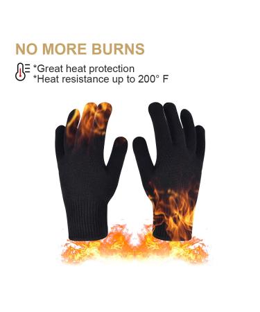 IKOCO 2Pcs Heat Gloves for Hair Styling - Heat Proof Mitts for Curling Iron, Flat Iron, and Hot-Air Brushes - Buy Online on GoSupps.com