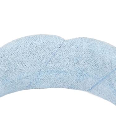 Soft And Absorbent Sponge Headband for Women - Prevent Slip Cute Padded Hair Band with Elastic Blue - Buy Online on GoSupps.com