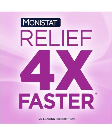 MONISTAT 7-Day Infection Treatment - 7 Disposable Applicators & 1 Cream Tube - Buy Online on GoSupps.com