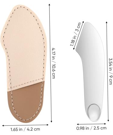 VINTORKY Makeup Mixer Cosmetic Plate Mixing Spatula Scraper Makeup Palette Korean Cosmetics Stainless Steel - Buy Online on GoSupps.com