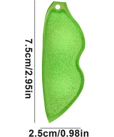 Bottle Cleaning Sponge Beans Shaped Bottle Cleaning Sponge Bottle Sponge Heat Resistance Bottle Sponge Bean Bottle Sponge with Two Aluminum Ceramic Balls Inside of Small Mouth B - Buy Online on GoSupps.com