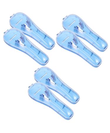 Fomiyes 6-part organizer protective for the outdoor area for blue bags Reusable storage to wear home hard protection suitcase cover office small 16.5x6cmx3pcs bluex3stk