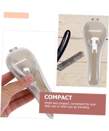 Angoily 2-Pack Razor Storage Box | Hard Shell Case for Safe Beard Travel | Durable Plastic Stand & Electrorasiser Holder - Buy Online on GoSupps.com