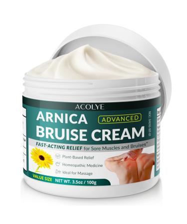 Arnica Cream for Bruising and Swelling: Extra Strength Arnica Bruise Cream with Vitamins K C E for Seniors Aged 55 and Above - Fast Healing Formula Ideal for Thin Skin 3.5 oz Arnica 3.5 Ounce