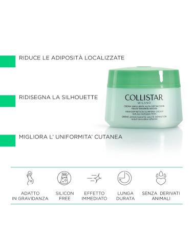 Collistar Slimming Cream 400ml - High Definition Body Treatment with Spirulina & Caffeine for Firming & Tightening - Buy Online on GoSupps.com
