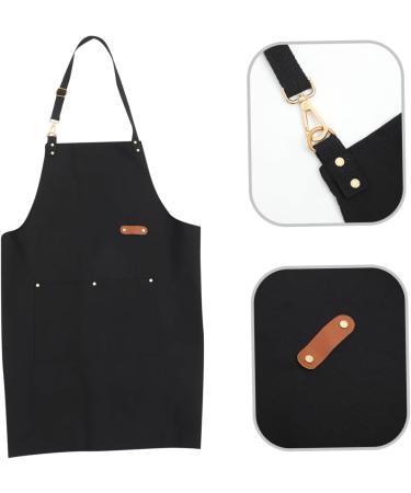 Ipetboom Barber Apron Kitchen Apron Mens Apron Serving Apron Polyester Apron Grill Aprons for Gardener Pocket Apron Overalls for Men Cafe Aprons Fabric Women's Kitchen Supplies Milk Tea - Buy Online on GoSupps.com