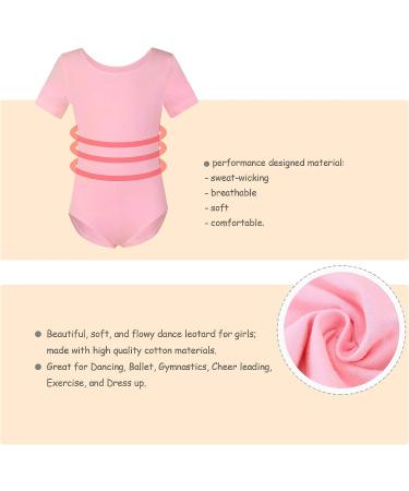 Phineein Girls Short Sleeve Black Leotard - Kids Size 4-6 Years - Buy Online on GoSupps.com