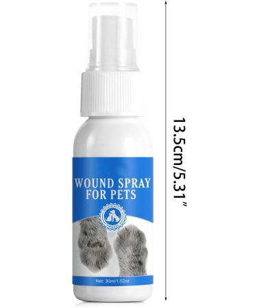 30ml Dog Cat Spray Bandage Plasters Pet Kitten Puppy Wound Healing Liquid Spray Waterproof Breathable Pet Supplies Pet Wound Spray For Cats Pet Wound Spray For Dogs Pet Wound Spray No Lick - Buy Online on GoSupps.com