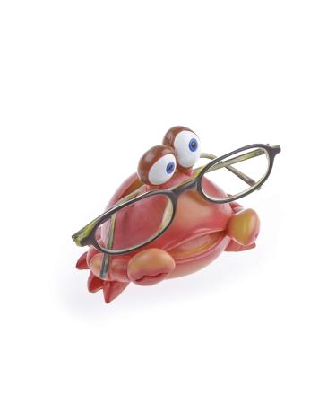 By-Bers children's glasses holder glasses keeper Caribbean design crab hand-painted from polyresin for young and old for children and young at heart funny and cheeky colorful - Buy Online on GoSupps.com