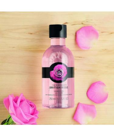 The Body Shop Bristish Rose Shower Gel 250ml Discontinued - Buy Online on GoSupps.com