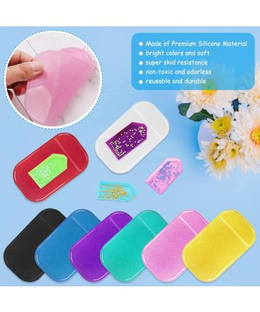 SENHAI 8-Piece Anti-Slip Diamond Painting Tools Set with Sticky Mat and Trays - Non-Slip Gel Pad for 5D Diamond Painting, Ideal for Kids and Adults - Buy Online on GoSupps.com