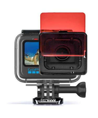 SANDMARC Aqua Dive Filter for GoPro Hero 11, Mini, 10 & 9 Black (Protective Housing) - Red, Magenta and Yellow Filter Pack - Diving, Scuba & Snorkel Accessories