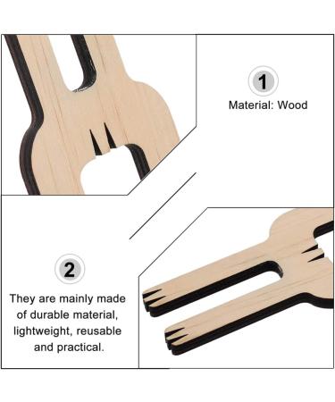 EXCEART 2Pcs Wooden Pompom Maker DIY Craft Tool for Yarn Crochet Knitting - Sewing Accessories for Kids and Adults - Buy Online on GoSupps.com