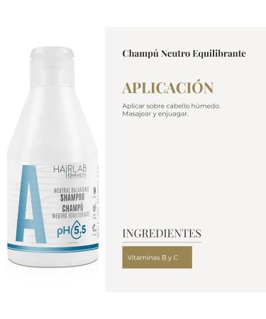 Salerm Cosmetics HAIRLAB Neutral Balancing Shampoo 10.6 oz - International Shipping Available - Buy Online on GoSupps.com