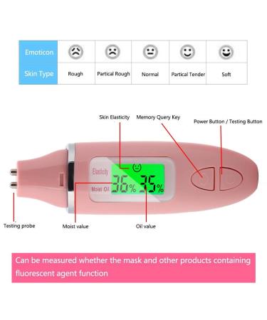 Sonew Digital Skin Detector | Portable Facial Oil Analyzer | Smart Skin Care Tester with LCD Display - Buy Online on GoSupps.com