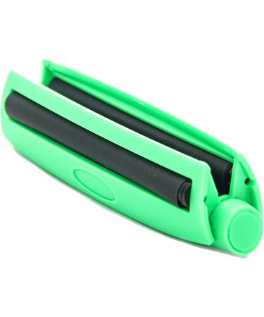 Manual Roller Maker, Injector Rolling Machine, Rolling Papers Plastic, Easy Manual Rolling Machine Tools, 4.33inch (Green)