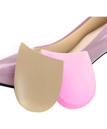 Buy Healifty O/x Type Line Orthopedic Support Insoles - Medial Heel Wedge Silicone Sheets for Corrective Leg Support (Beige & Pink) - Buy Online on GoSupps.com