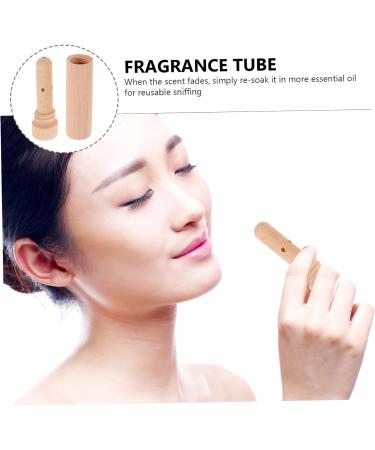 FOMIYES Smell Stick Essential Oil Inhaling Scent Essential Oil Smelling Tube Solid Wood Diffuser - Buy Online on GoSupps.com