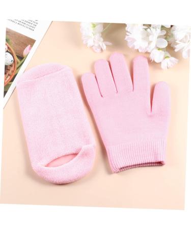minkissy 4 Pairs Hand Moisturizing Gloves Overnight Hydrating Glove Cotton Gloves for Moisturizing Features Socks for Women Wicking Sock Ladies Socks Gel Gloves Foot Facial Mask Miss - Buy Online on GoSupps.com
