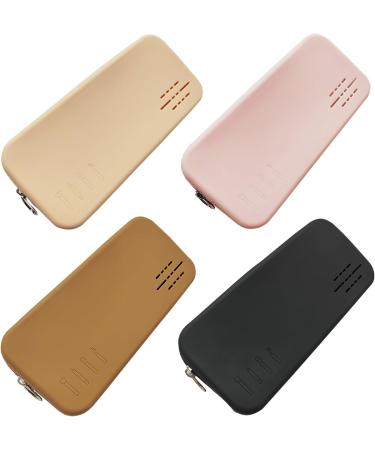 Makeup Brush Holder Travel Essentials Make Up Organizer Bag Case with Zipper Pouch for Travel Silicone Makeup Brush Makeup Brush Organizer Makeup Brush Holder Travel - Buy Online on GoSupps.com