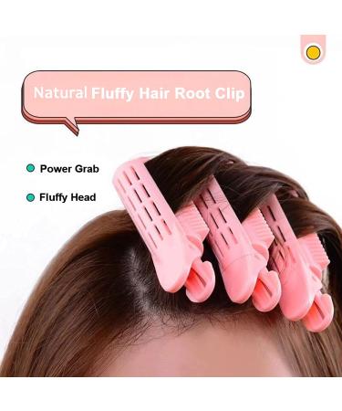 Natural Fluffy Hair Volumizing Clips - 12 PCS Instant Root Volume Clips for Curly Hair - Self Grip Hair Root Clips for Women and Girls - Buy Online on GoSupps.com