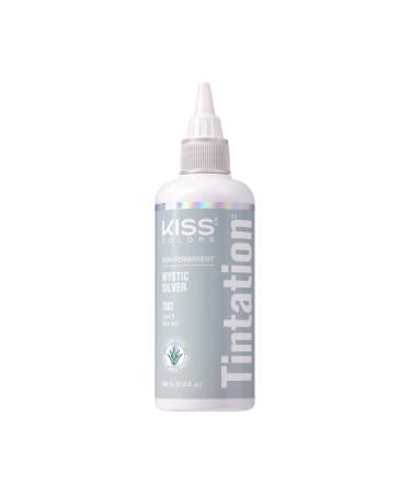 Kiss Teinture semi-permanente pour cheveux 148 ml (Mystic Silver)