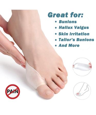 HAOSEM Gel Bunion Corrector & Protector | 2pcs Pain Relief Bunion Pads for Friction & Pressure - Buy Online on GoSupps.com