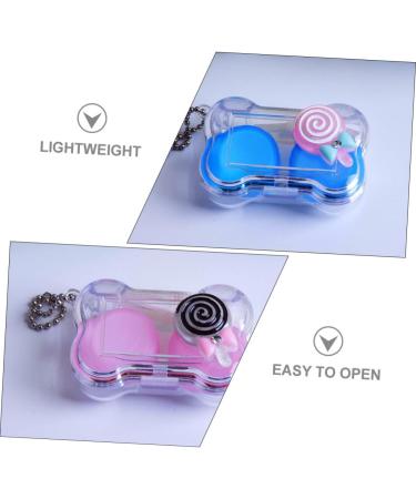 Shop Sewoart Colorful Contact Lens Cases - Stylish Eye Lens Organizers & Travel Tools for Perfectly Stored Lenses - Buy Online on GoSupps.com
