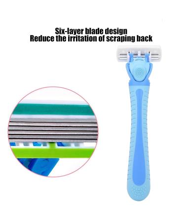 Body Hair Manual Shaver - Stainless Steel Handheld Shaver for Home Salon & Travel | Best Quality & Easy Use - Buy Online on GoSupps.com