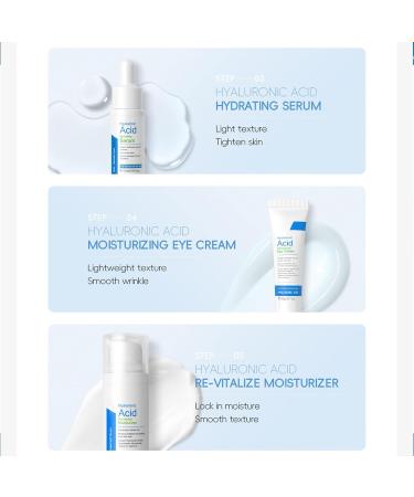 5 Pcs Hydrating Skincare Set Moisturizing Skincare Routine Set With Toner Cleanser Serums Eye Cream For Women - Buy Online on GoSupps.com
