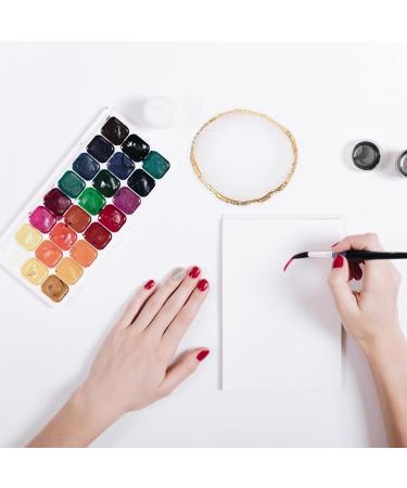 Buy Lurrose 2-in-1 Nail Art Palette | Color Mixing Tray for Gel Polish & Nail Pigments | Ideal for Professional Nail Art & Make-Up | Fast International Shipping - Buy Online on GoSupps.com