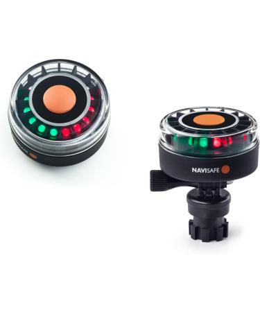 NAVISAFE Navilight Tricolor 2NM w/Navimount Base - Red Green White Navigation Light - Buy Online on GoSupps.com
