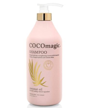 CocoMagic Nourishing Shampoo | Coconut Oil and Botanical Extracts | Strengthen Restore Softness and Shine | Paraben Free Cruelty Free Made in USA (32 oz)