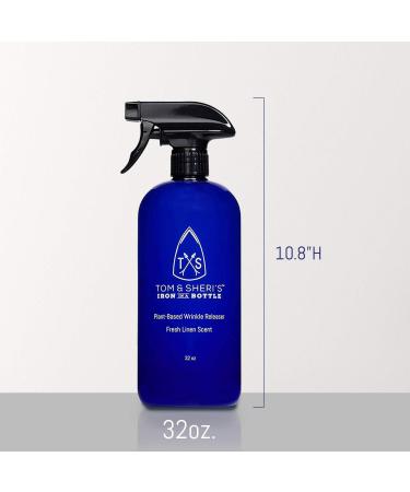 Tom & Sheri's 32oz Plant-Based Wrinkle Release Spray & Static Guard - Iron in a Bottle - Buy Online on GoSupps.com
