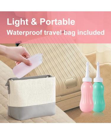OFFO Perineal Bottle for Postpartum Essentials 17OZ (500ML) Labor and Delivery Essentials for Feminine Hygiene Care Perineal Cleansing After Birth Pink&Green 2Pcs Pink(500ml)&Green(500ml) 2.0 - Buy Online on GoSupps.com